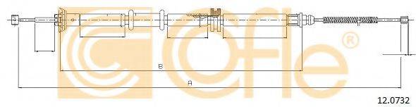 Трос, стоянкова гальмівна система